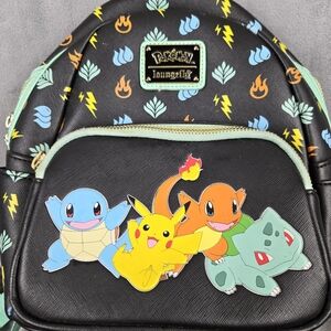 Loungefly Pokemon Starters Mini‎ Backpack pikachu